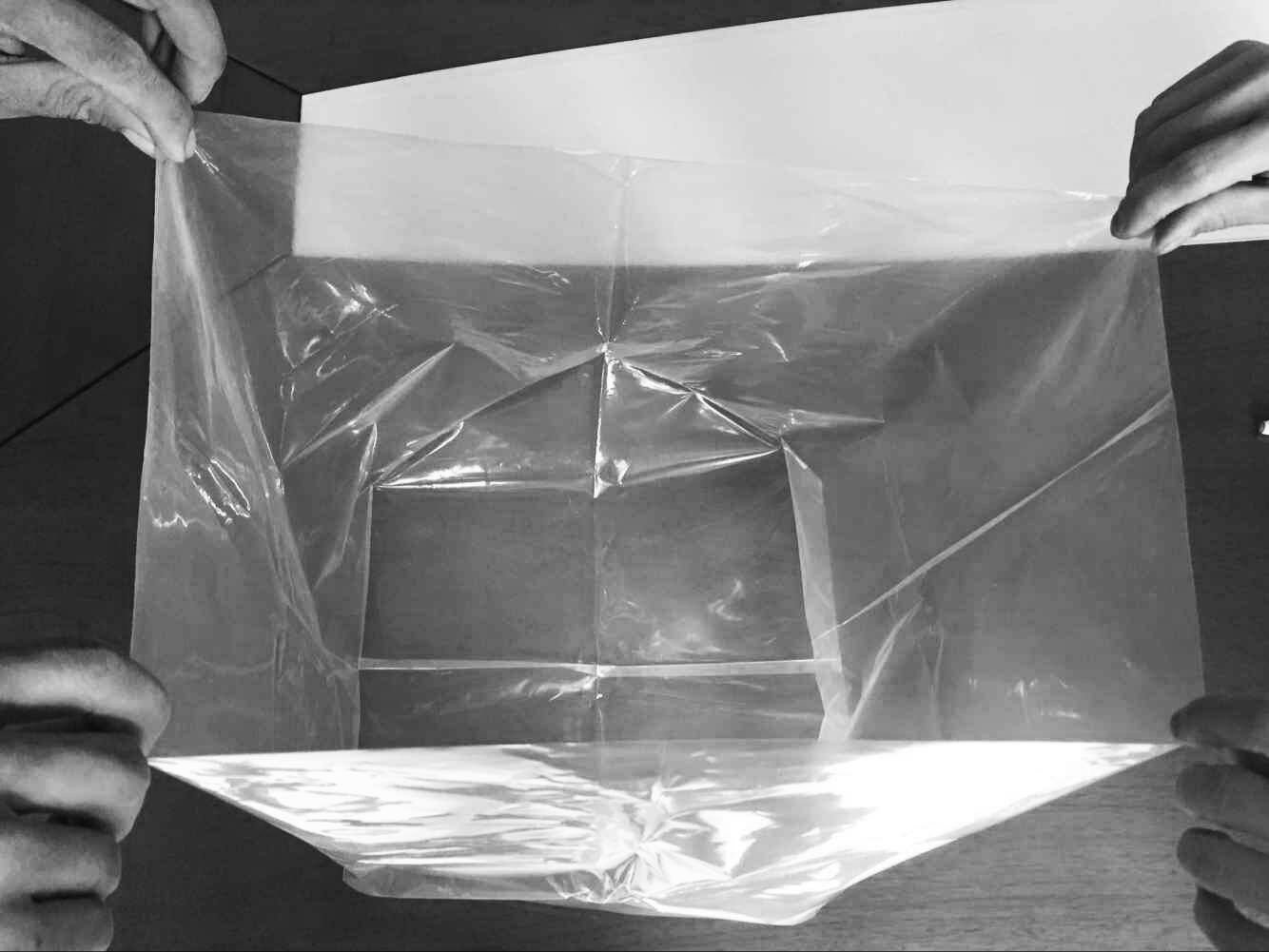 square bottom bag